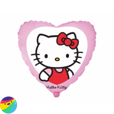 Folija balon - Hello Kitty srček
